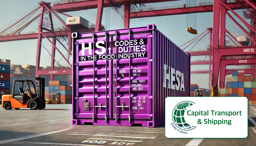 refridgerated food transport HS code guide
