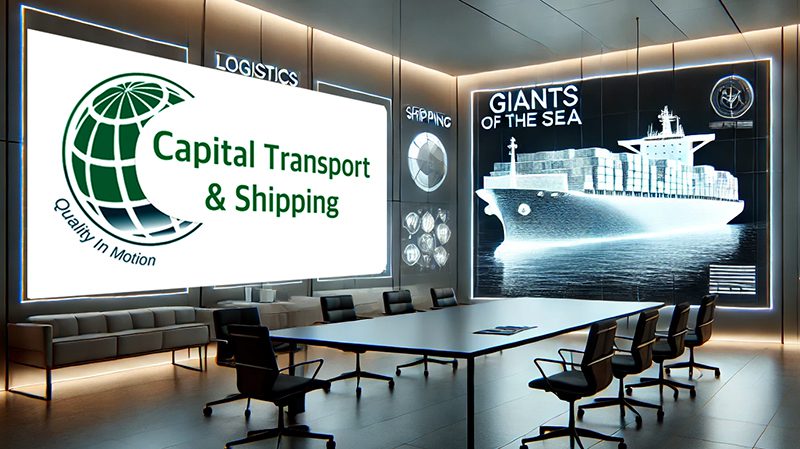 container ship food transport