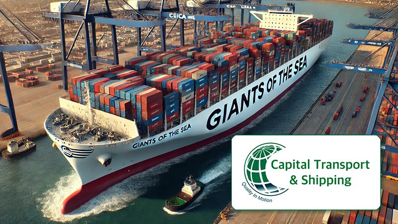 container ship logistics
